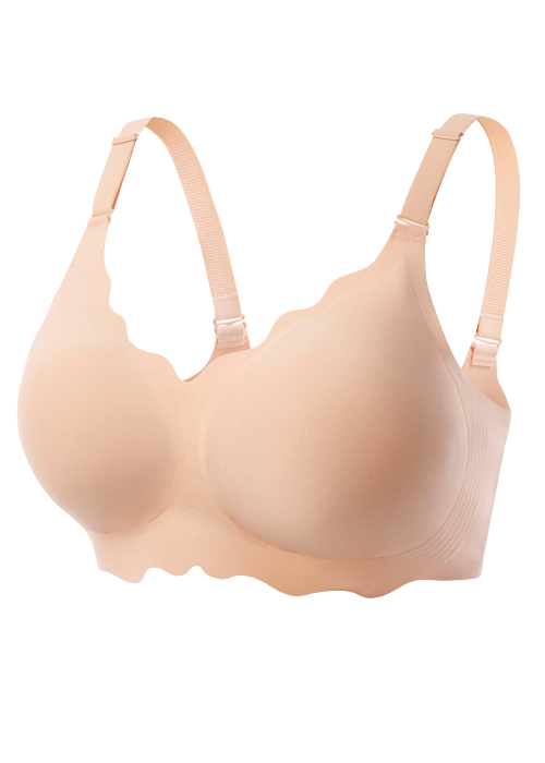 Femifemme SoftWave Full Coverage Bralette - Nude skin