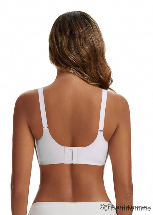 SoftWave Full Coverage Bøjlefri BH - Hvid