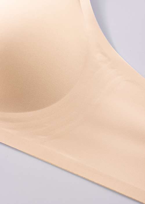 Femifemme FlexiComfort bøjlefri push up bralette - Nude skin