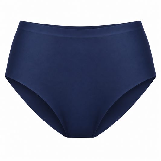 Invisible Highwaist Maxi Trusser - Deep Navy