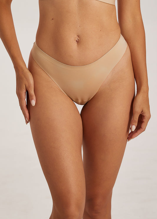 Invisible V2 Soft Sømløs G-Streng - Nude