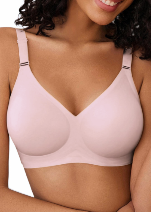 Femifemme FlexiComfort bøjlefri push up bralette - Pink nude