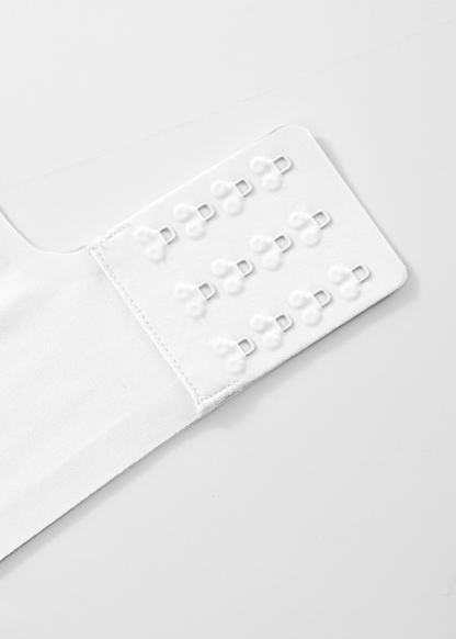 Femifemme FlexiComfort bøjlefri push up bralette - Hvid