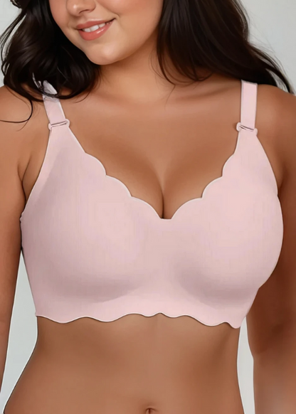 Femifemme SoftWave Full Coverage Bralette - Pink nude