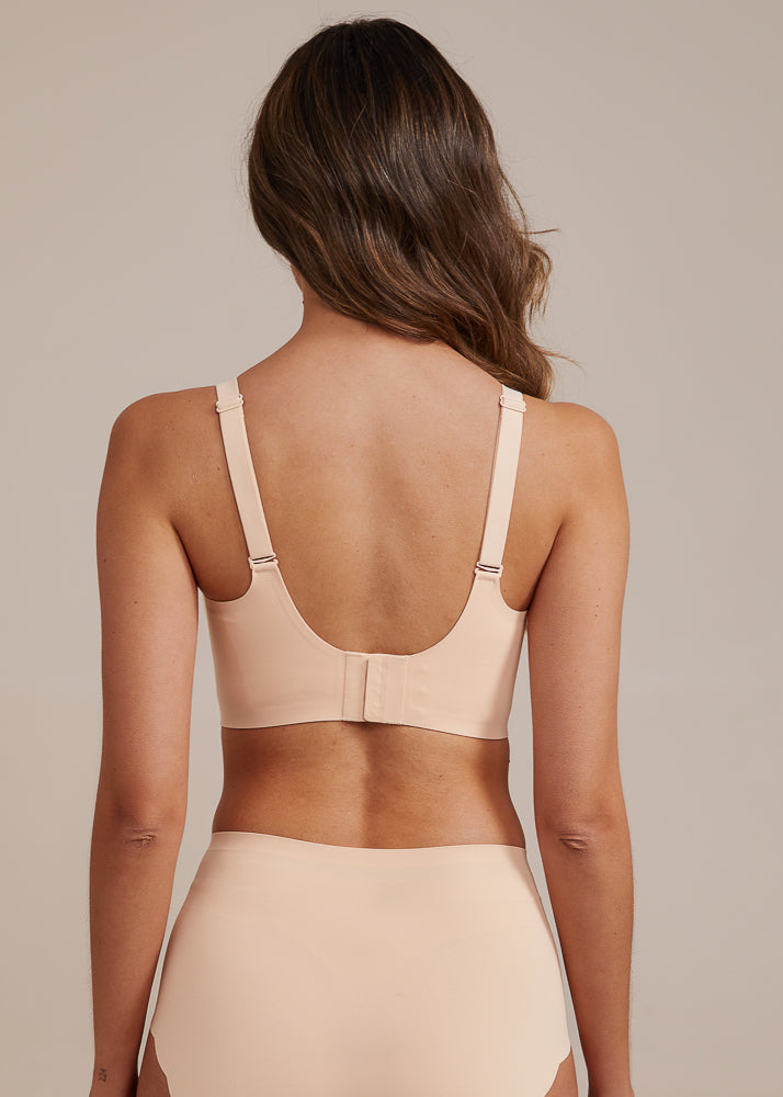 FlexiComfort v2. Bøjlefri BH - Nude