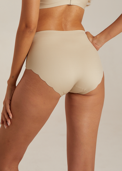 Invisible Highwaist Maxi Trusser - Sand
