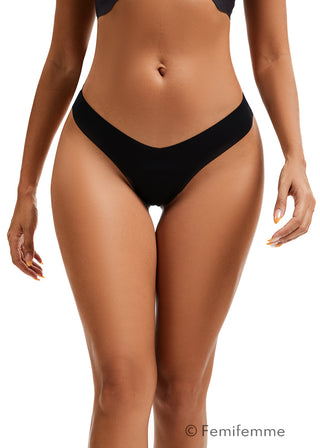 Invisible Soft Sømløs G-Streng - Sort