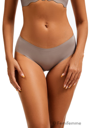 Invisible Soft Sømløs Tai Trusse - Soft Mocha