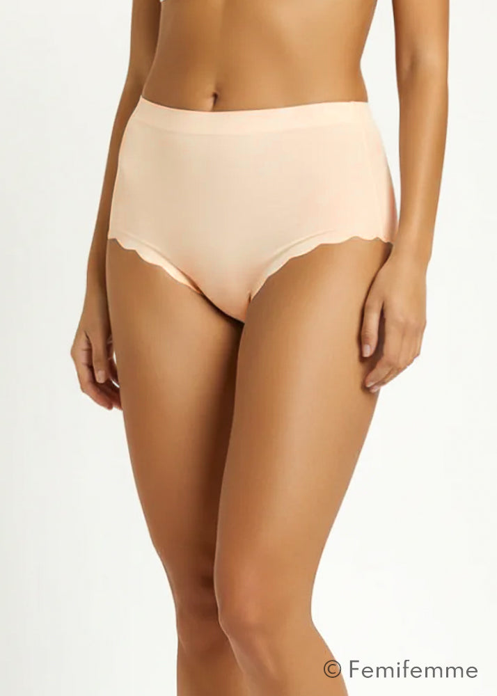 Invisible Soft Highwaist Maxi Trusser - Nude