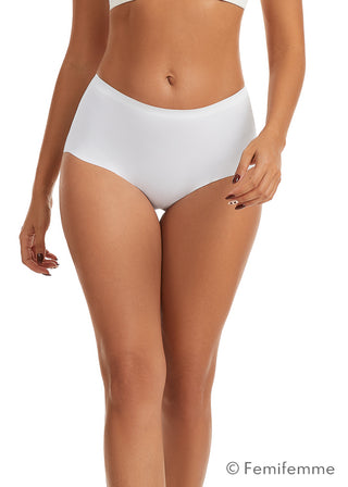 Invisible Highwaist Maxi Trusser - Hvid