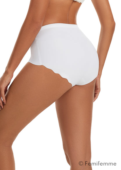 Invisible Highwaist Maxi Trusser - Hvid