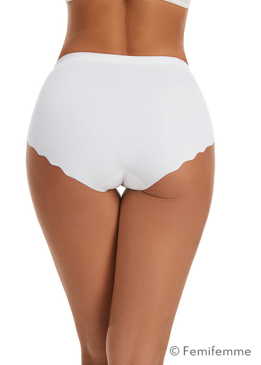 Invisible Highwaist Maxi Trusser - Hvid