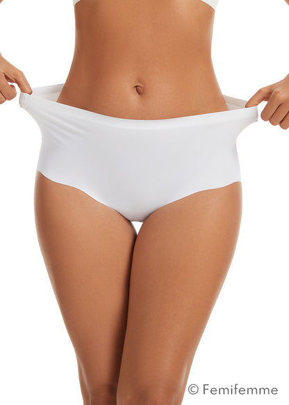 Invisible Highwaist Maxi Trusser - Hvid