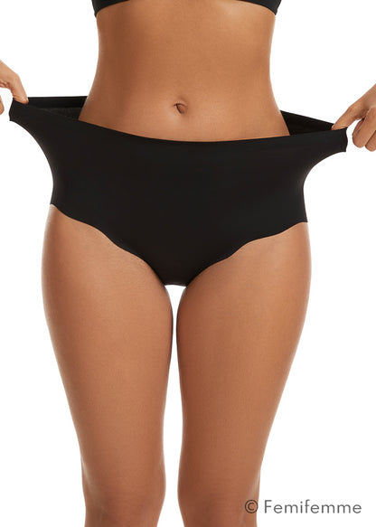 Invisible Highwaist Maxi Trusser - Sort