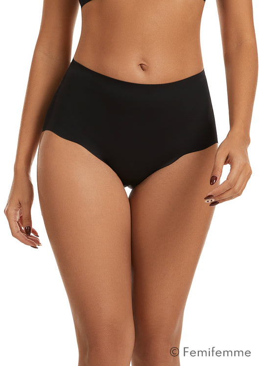 Invisible Highwaist Maxi Trusser - Sort