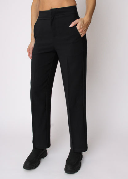 Lulu elegante vidde bukser - Sort