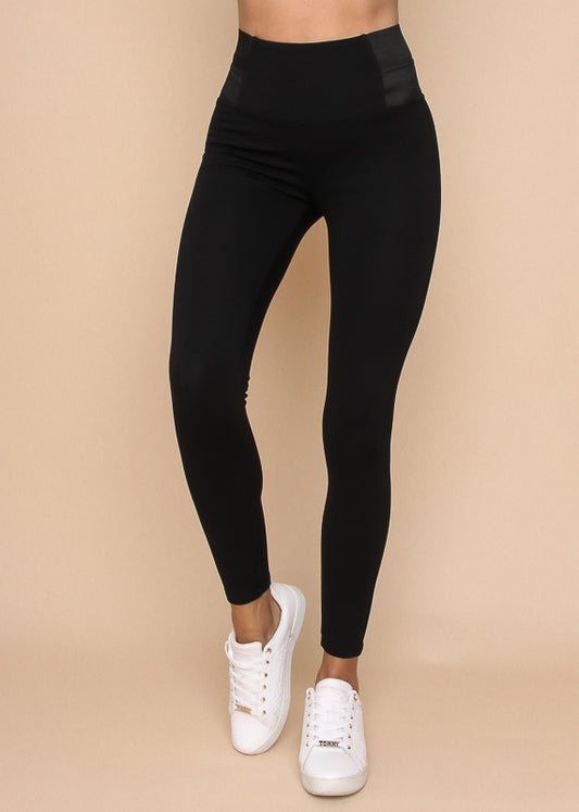 Oraije Højtaljet shape leggings - Sort