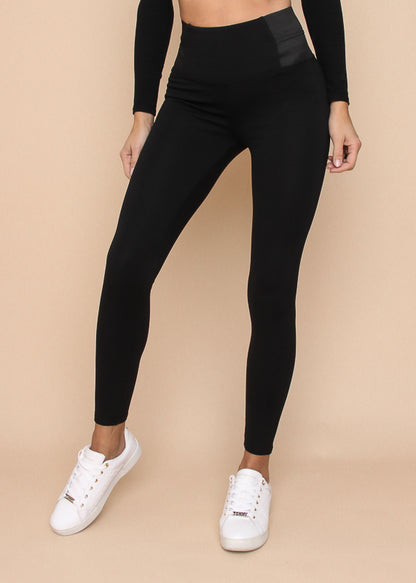 Oraije Højtaljet shape leggings - Sort