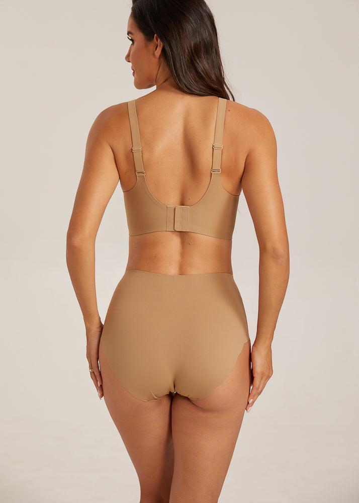 Invisible Highwaist Maxi Trusser - Skin