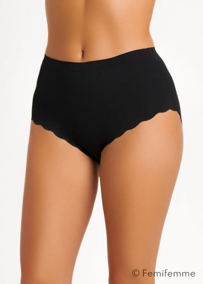 Invisible Highwaist Maxi Trusser - Sort